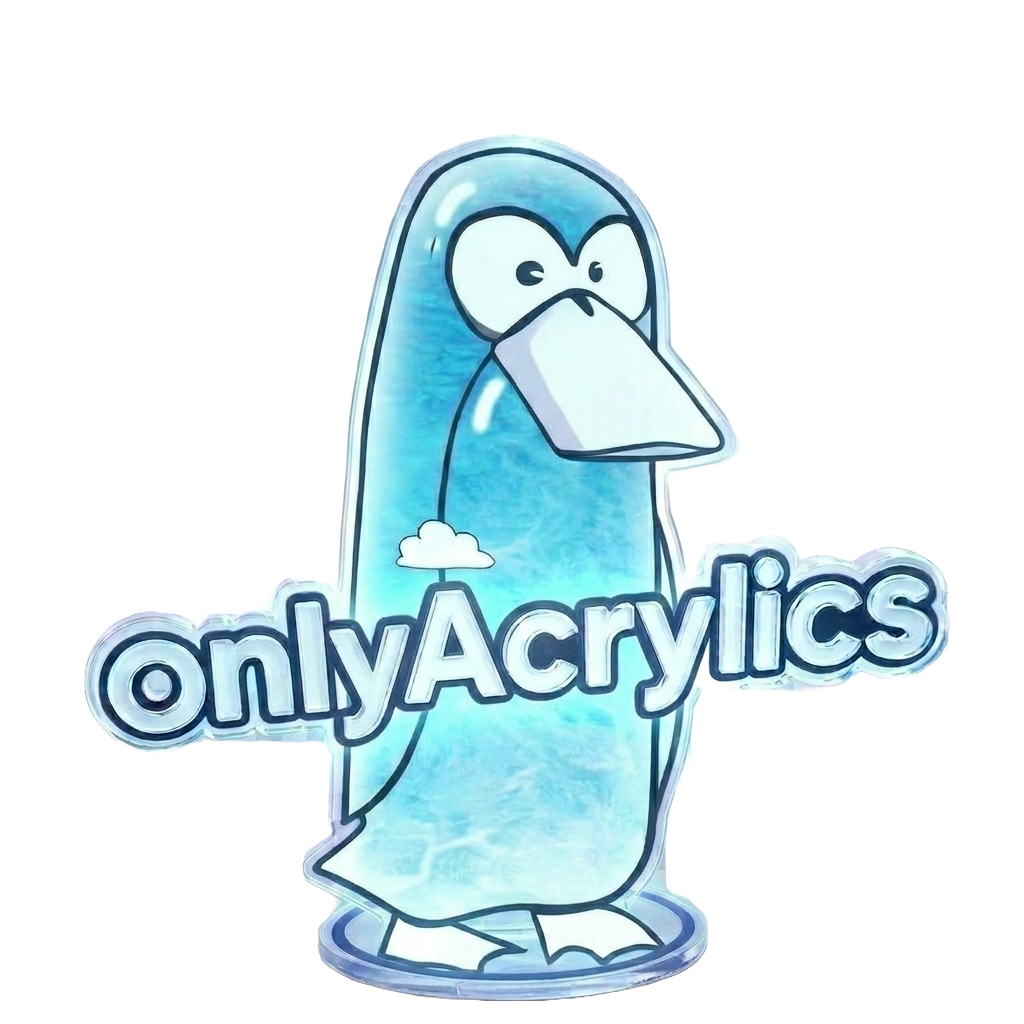 onlyAcrylics mascot
